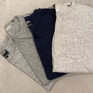 Todd Snyder Lot 4 Made In L.A. Homespun Slub Pocket T-Shirt Sz Large